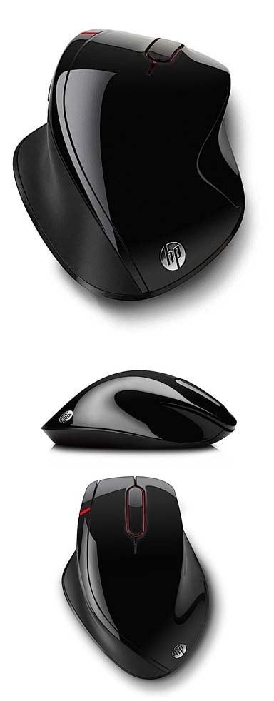 Необычного дизайна мышка от HP - WiFi Touch Mouse X700